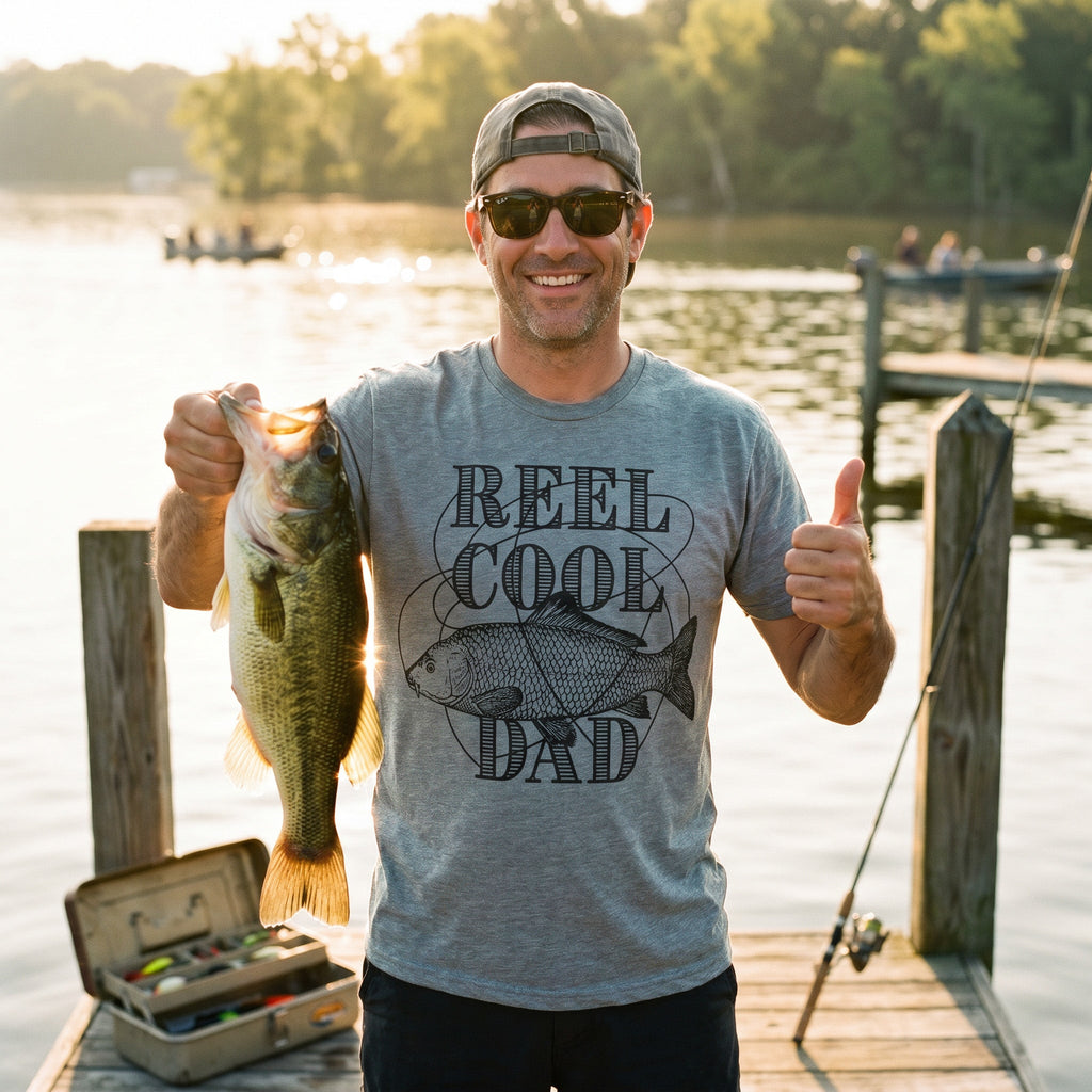 Reel Cool Dad Men's T Shirt product image 4