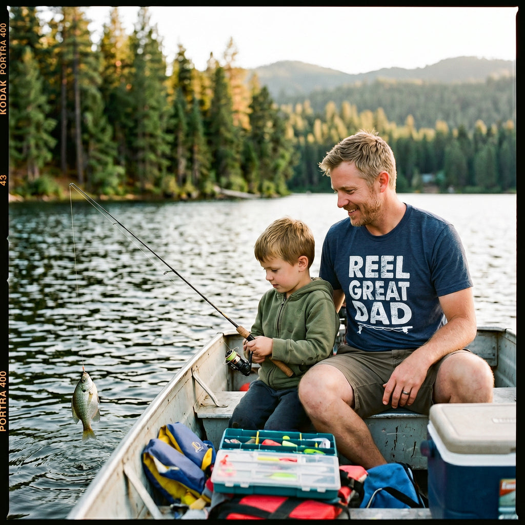 Reel Great Dad Men's T Shirt product image 7