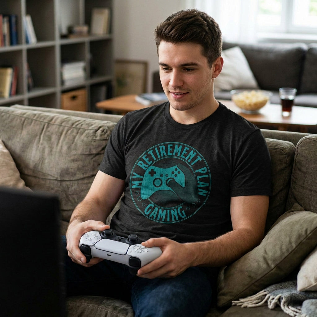 My Retirement Plan Gaming Men's T Shirt product image 2