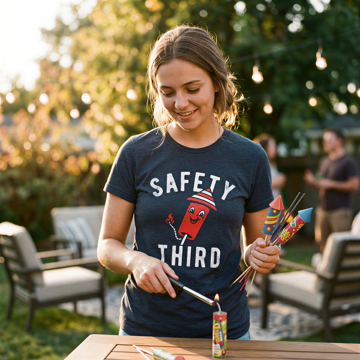 Safety Third Women's T Shirt product image 2