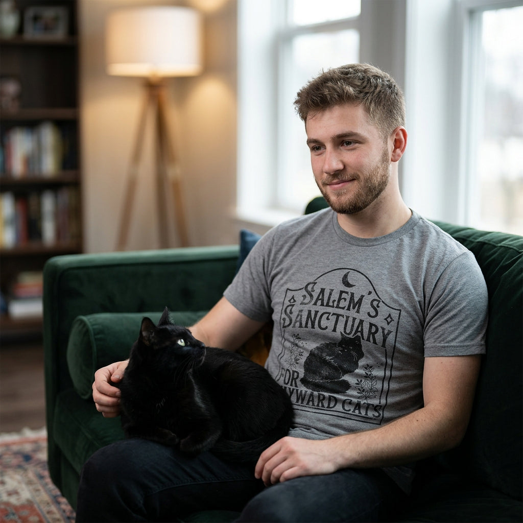 Salems Sanctuary For Wayward Cats Men's T Shirt product image 2