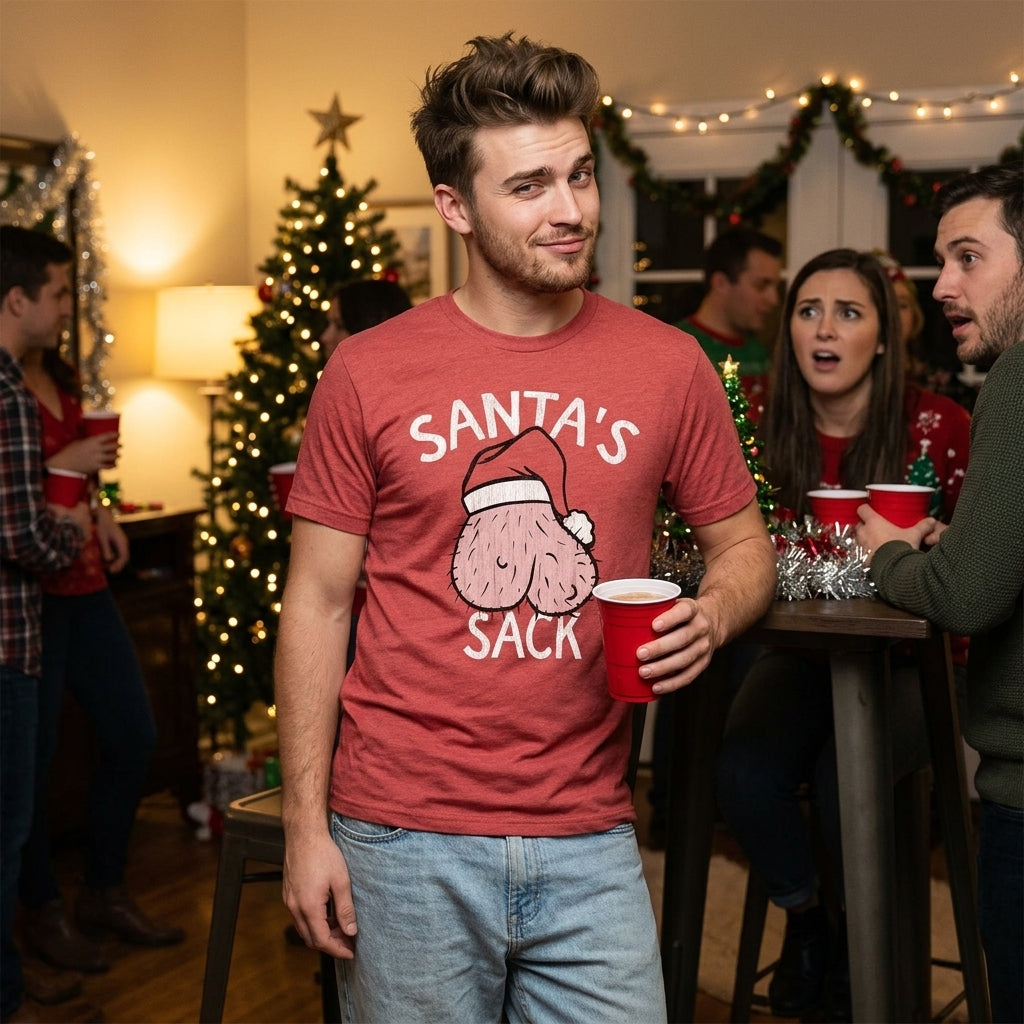 Santas Sack Men's T Shirt product image 2