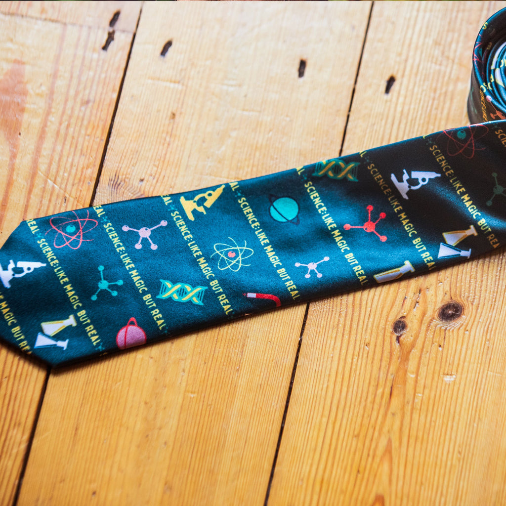 Science Like Magic But Real Tie