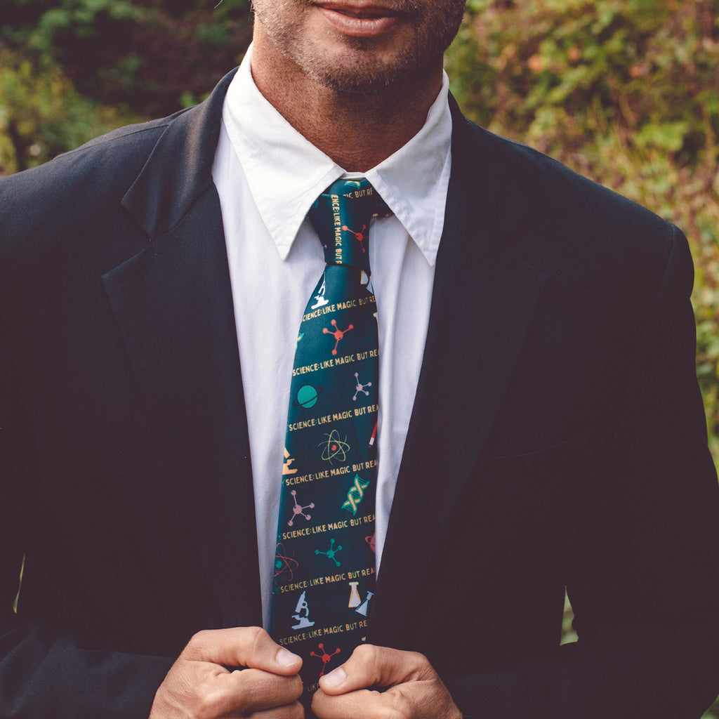 Science Like Magic But Real Tie