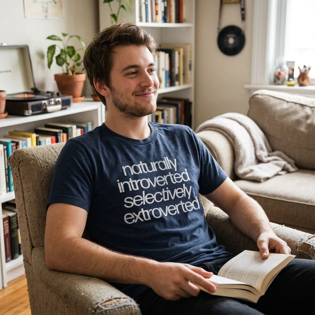 Naturally Introverted Selectively Extroverted Men's T Shirt product image 2