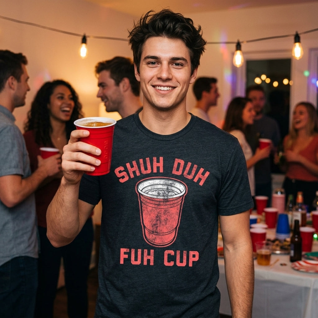 Shuh Duh Fuh Cup Men's T Shirt