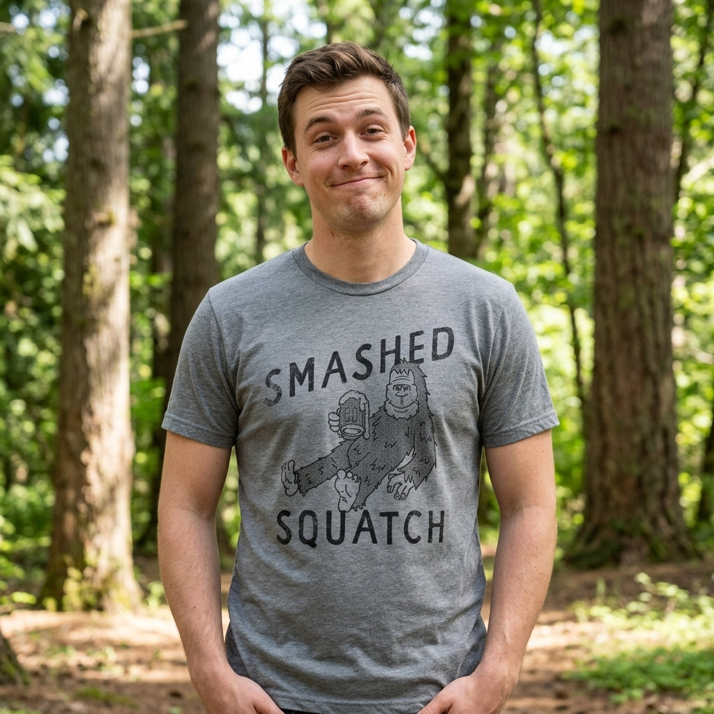 Smashed Squatch Men's T Shirt product image 2
