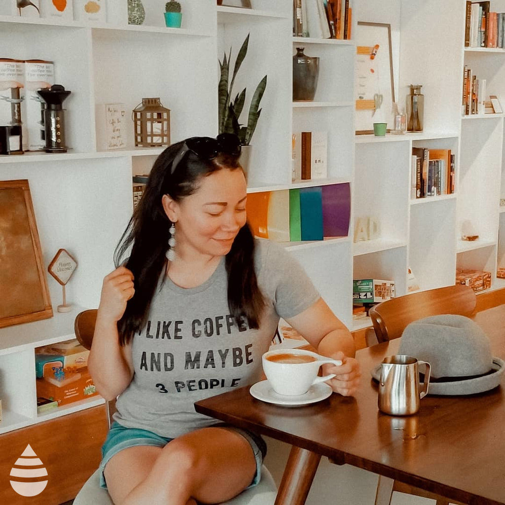 I Like Coffee And Maybe 3 People Women's T Shirt product image 2