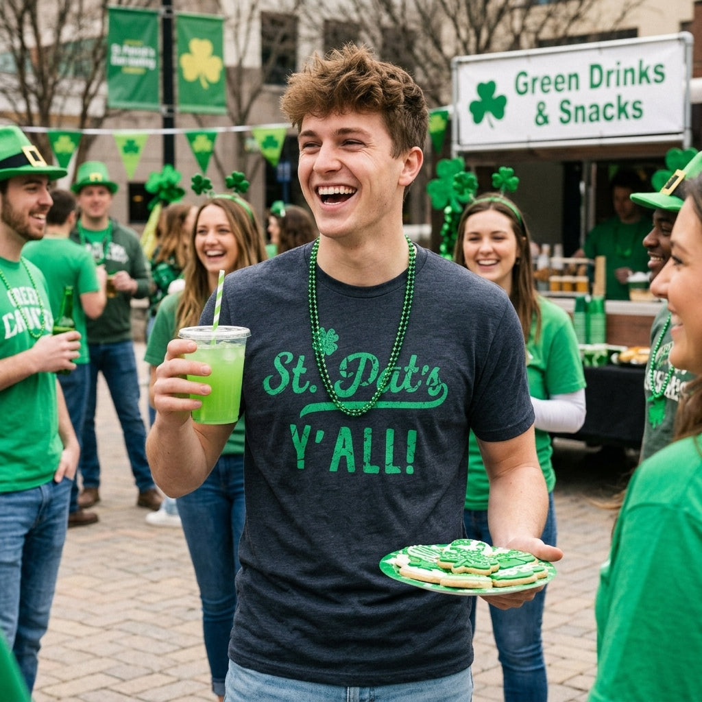 St Pats Yall Men's T Shirt product image 4