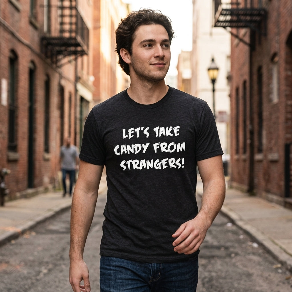 Lets Take Candy From Strangers Men's T Shirt product image 2