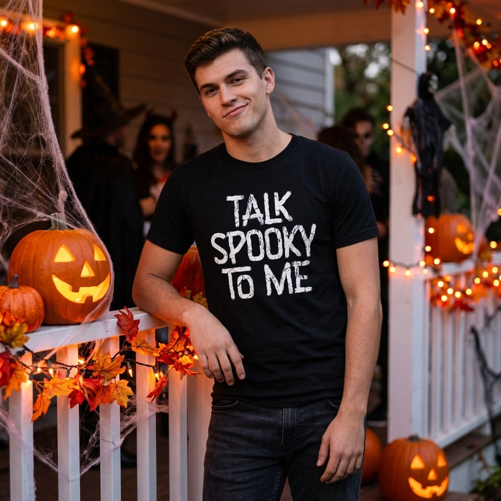 Talk Spooky To Me Men's T Shirt product image 2