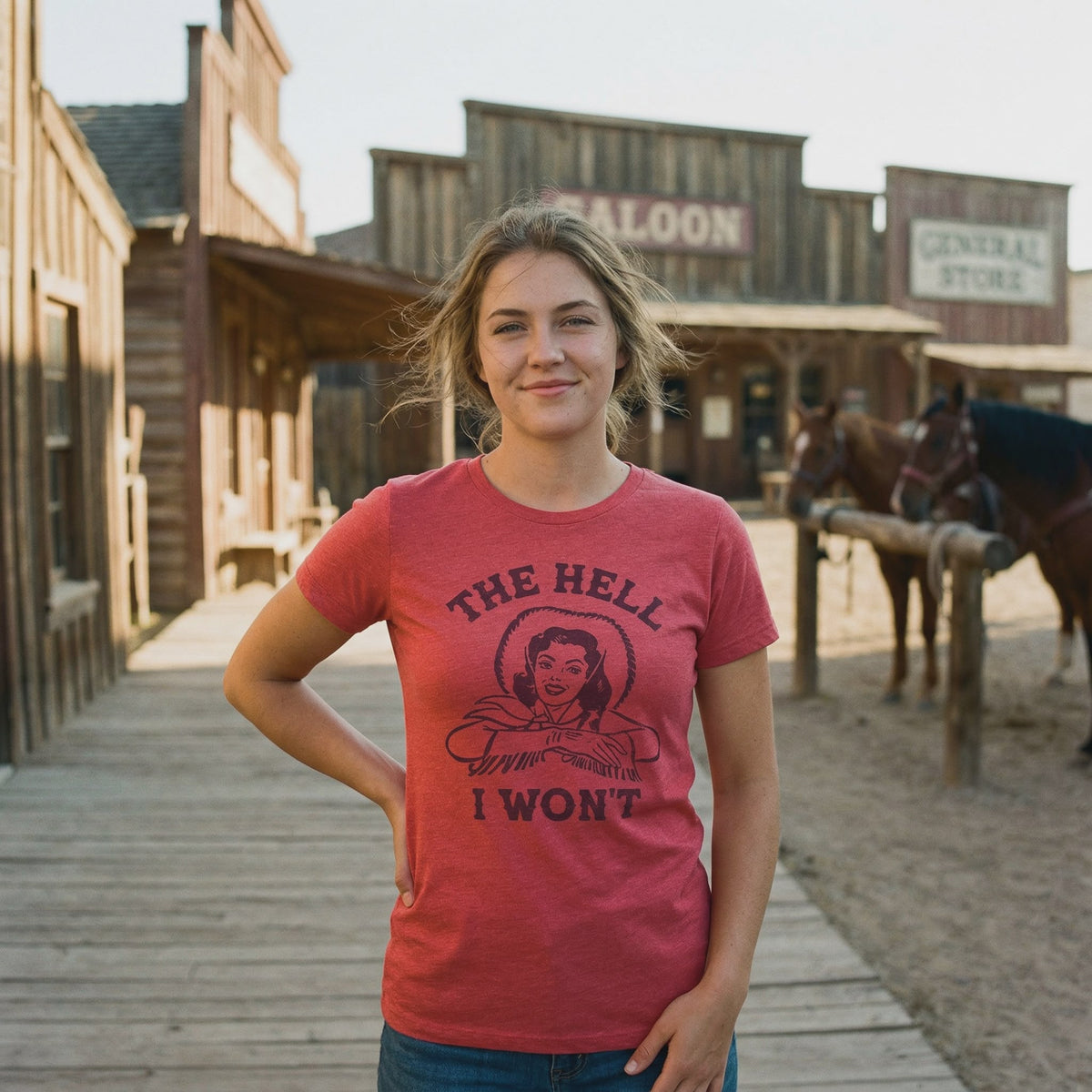 The Hell I Wont Women's T Shirt product image 2
