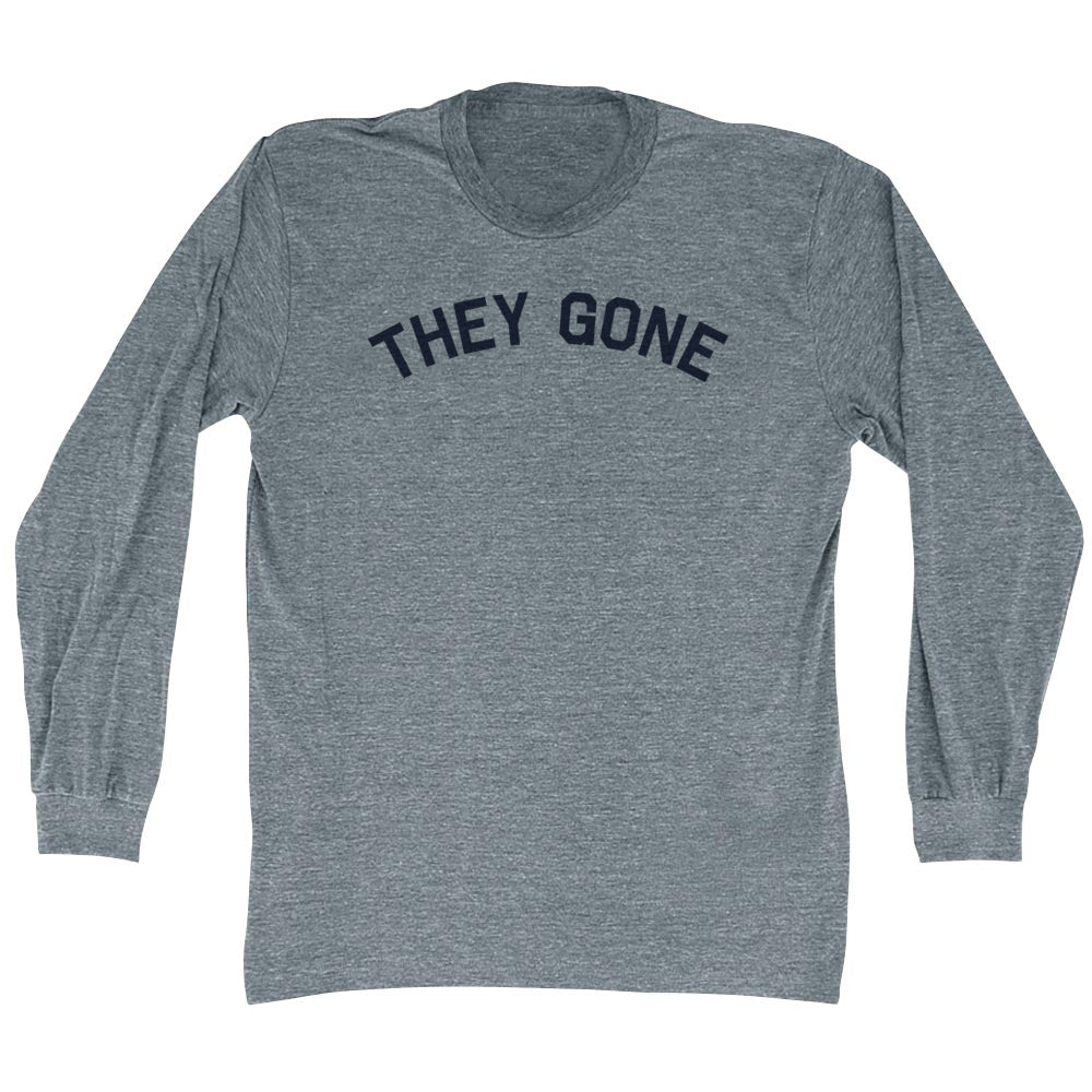 They Gone Men's Tri-Blend Long Sleeve T-shirt product image 1