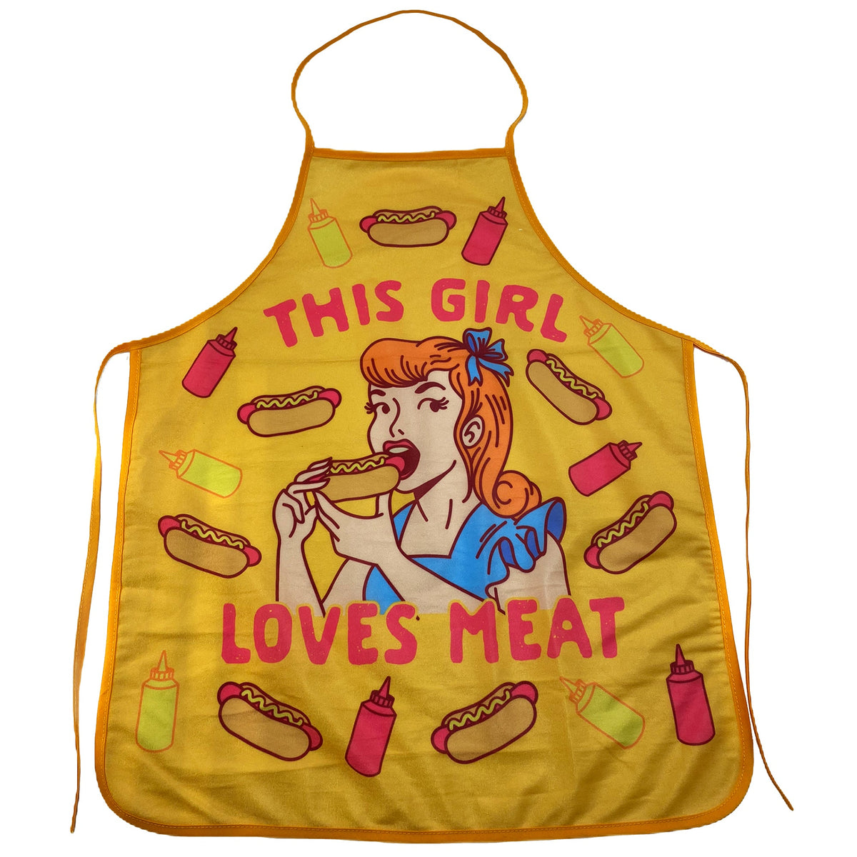 This Girl Loves Meat Apron Bakeware
