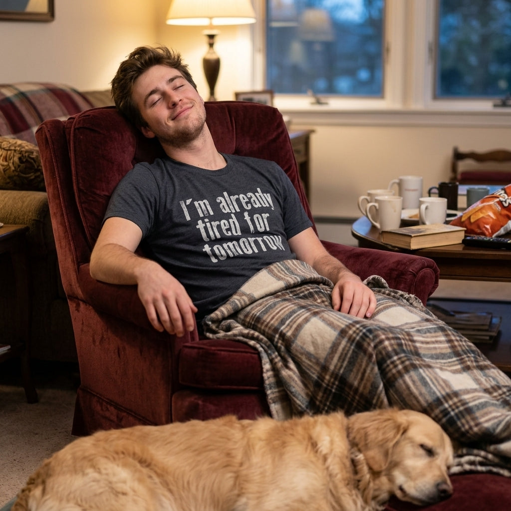 Im Already Tired For Tomorrow Men's T Shirt product image 2