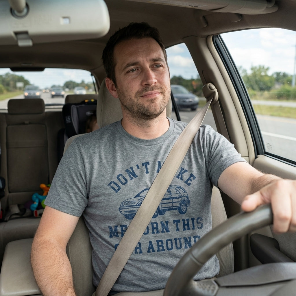 Dont Make Me Turn This Car Around Men's T Shirt product image 4