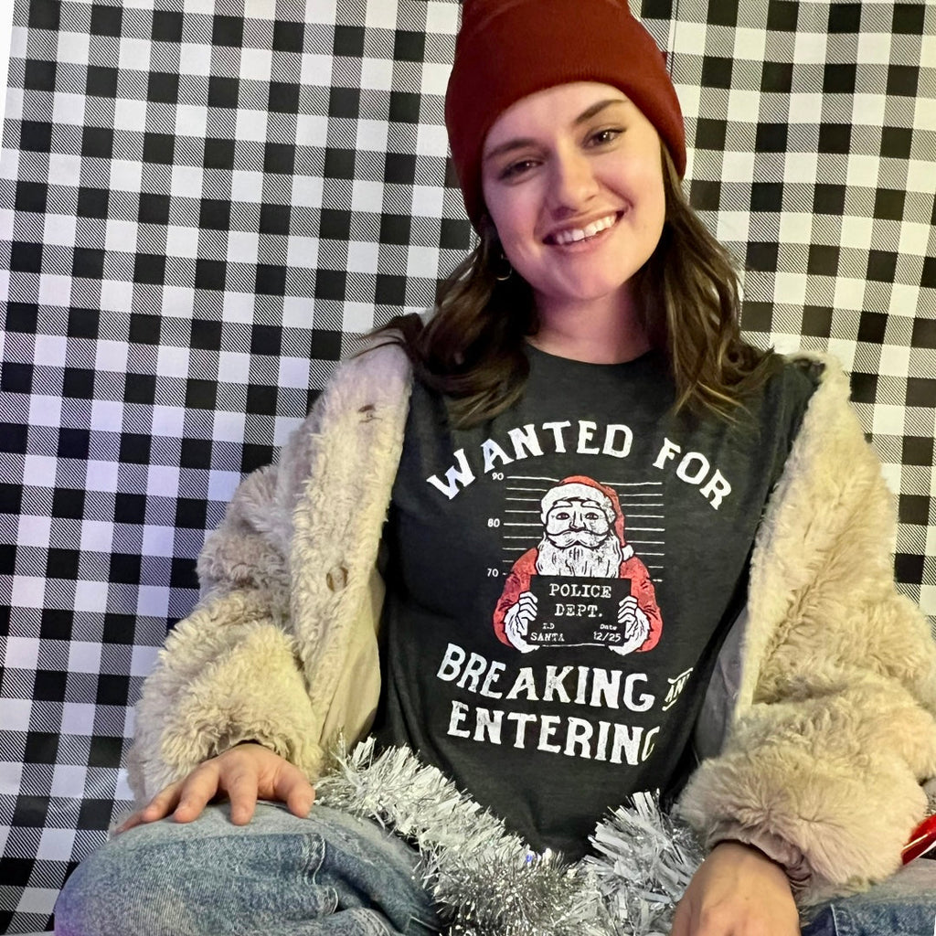 Wanted For Breaking And Entering Women's T Shirt product image 2