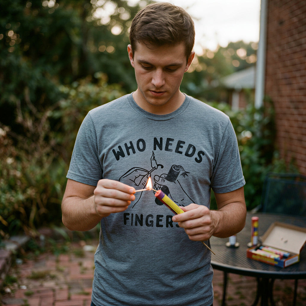 Who Needs Fingers Men's T Shirt product image 2
