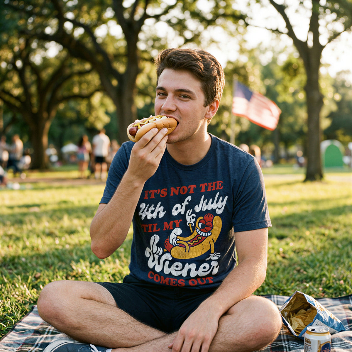 Its Not A Party Until My Wiener Comes Out Men's T Shirt product image 4