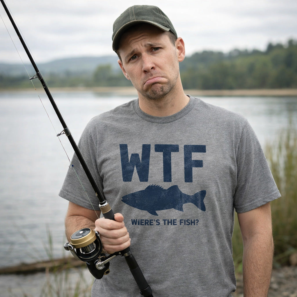 WTF Wheres The Fish Men's T Shirt product image 2