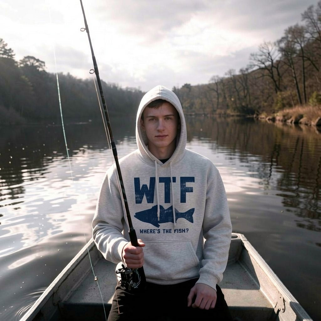 WTF Wheres The Fish Hoodie product image 2