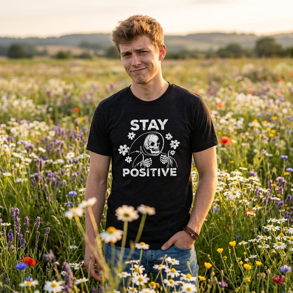 Stay Positive Men's T Shirt product image 2