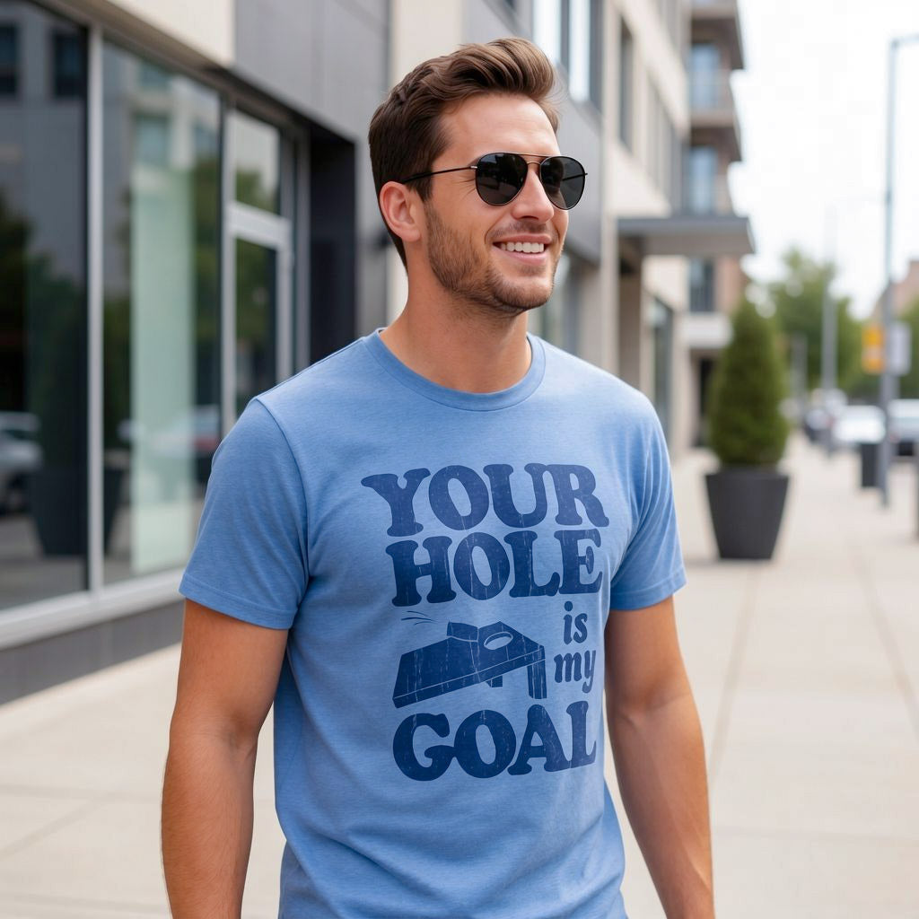 Your Hole Is My Goal Men's T Shirt product image 2