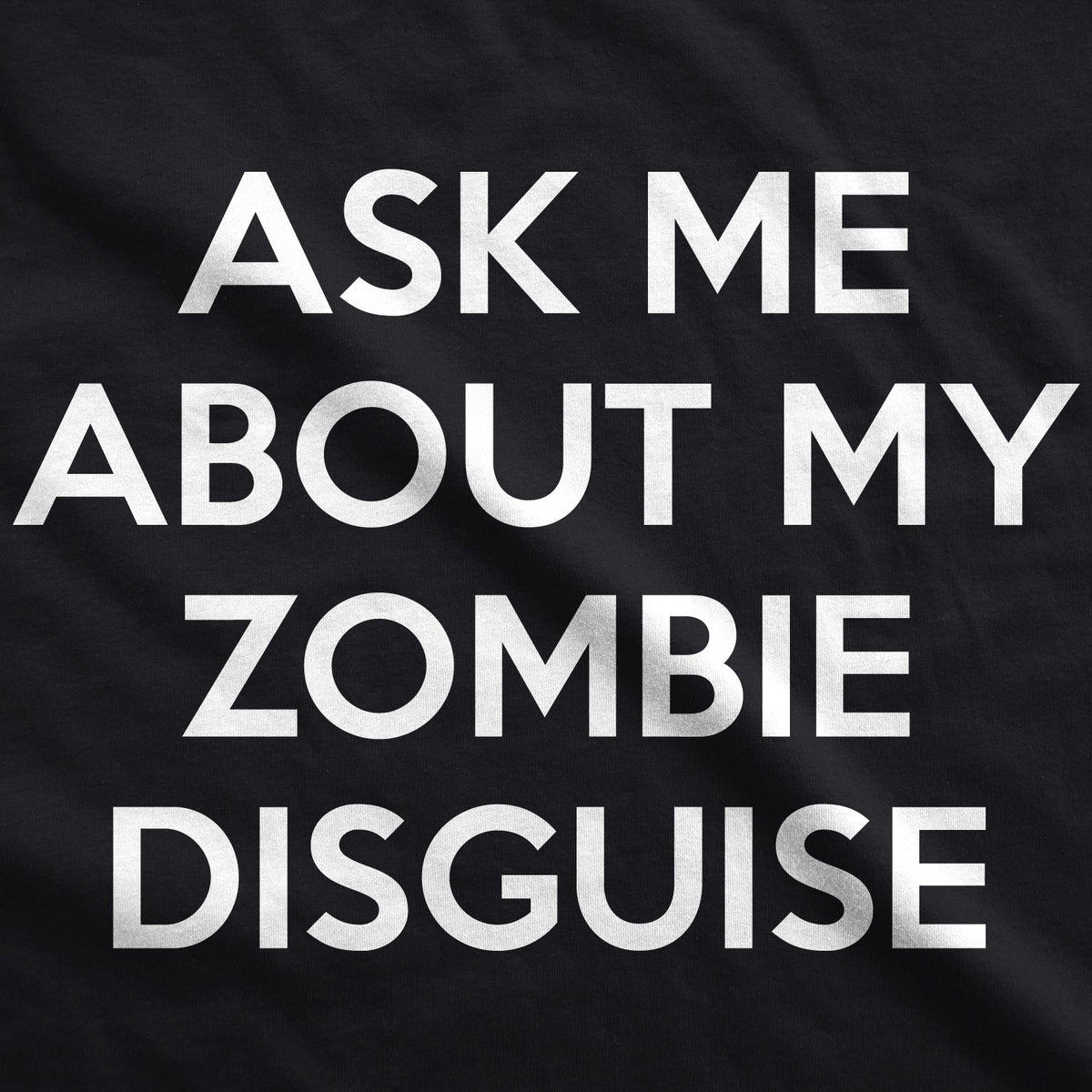 Ask Me About My Zombie Disguise Flip Youth T Shirt product image 2
